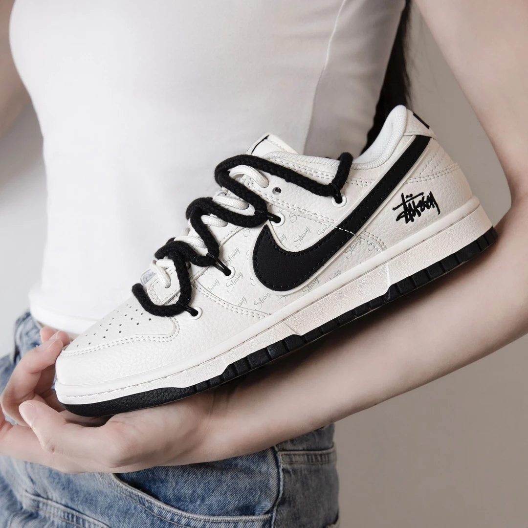 【Nike/耐克】Dunk Low 反转黑白双打孔夏季男女百搭高端【定制球鞋】