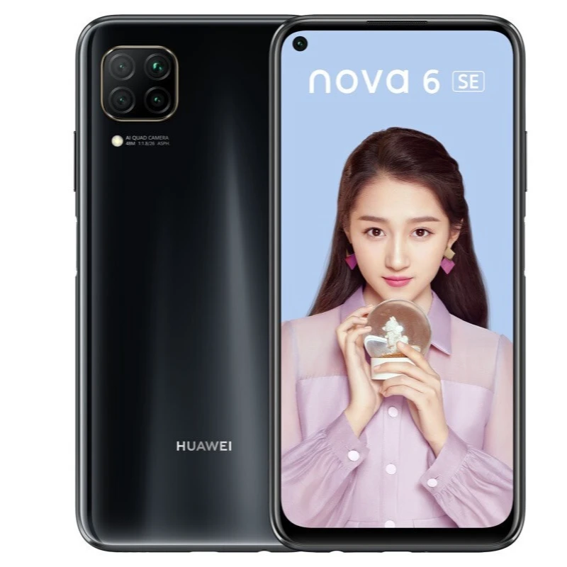 9新 Huawei/华为 Nova 6SE 全网通4G双卡双待学生性价比二手手机