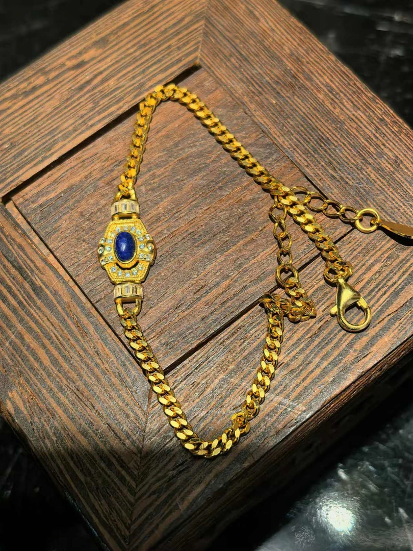 「费城腔调」青金石s925银手链