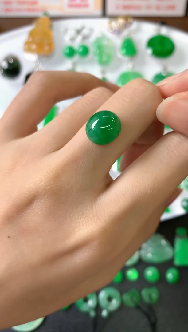 【闪购商品】定制翡翠未镶嵌裸石（镶嵌定制）