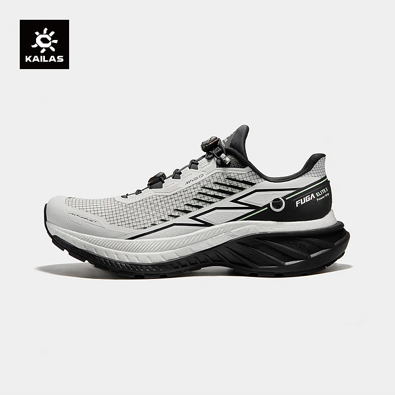 KAILAS凯乐石男款FUGA ELITE3越野跑山鞋VIBRAM防滑轻量碳板跑鞋