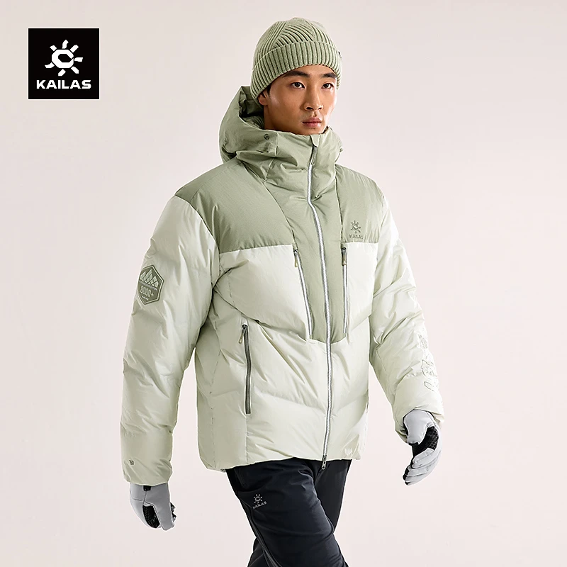 KAILAS凯乐石750蓬鹅绒来古羽绒服FLT防风保暖户外连帽防寒滑雪