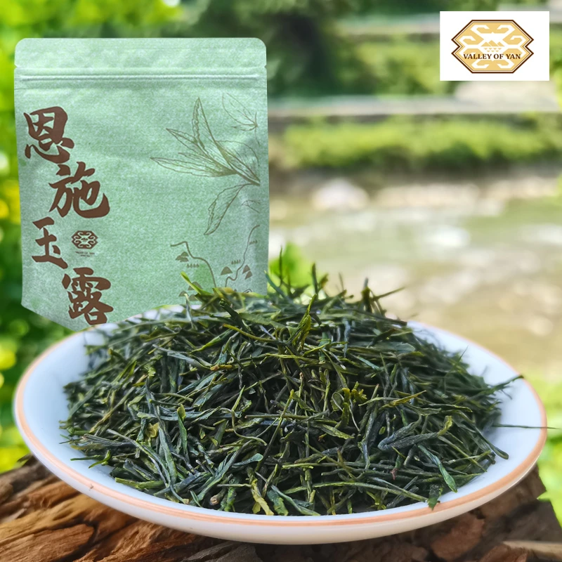 恩施玉露80g*1袋无农残含锌硒蒸青绿茶明前新茶叶嫩芽春茶栗香味