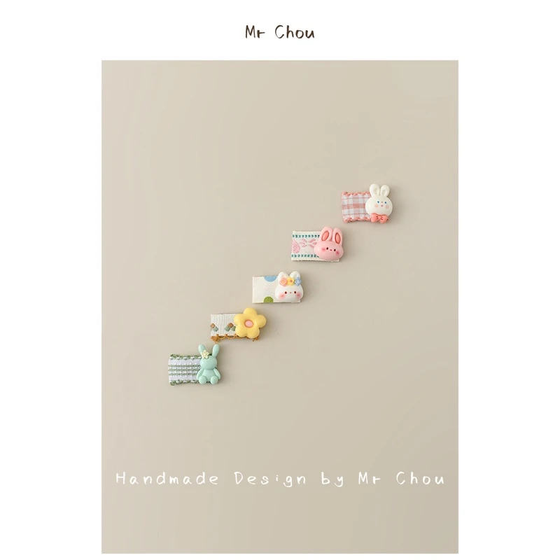 婴儿汗毛发夹发量少卡通头饰小夹子宝宝胎毛夹婴幼儿刘海发卡发饰