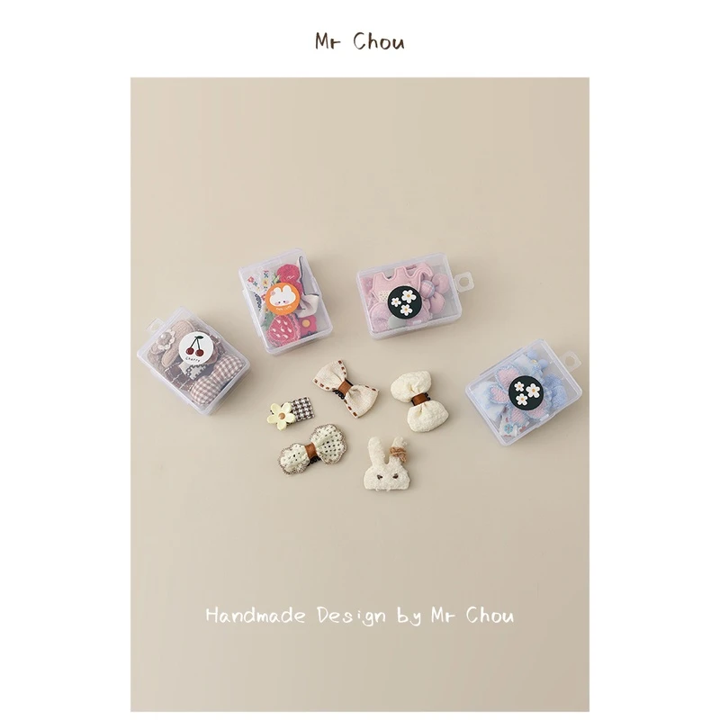 可爱婴儿汗毛夹发量少宝宝发夹婴幼儿胎毛夹公主发卡发饰儿童发饰