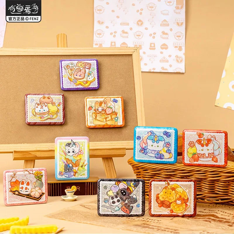 非人哉有兽焉甜蜜魔法系列马口铁徽章盲盒