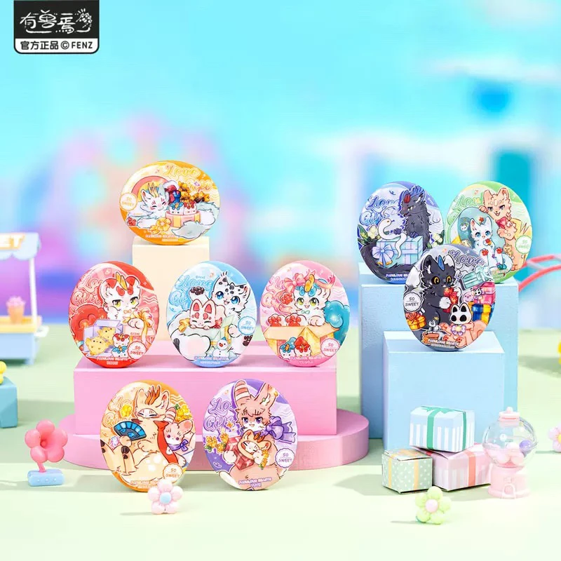 非人哉有兽焉爱的礼物吧唧盲盒
