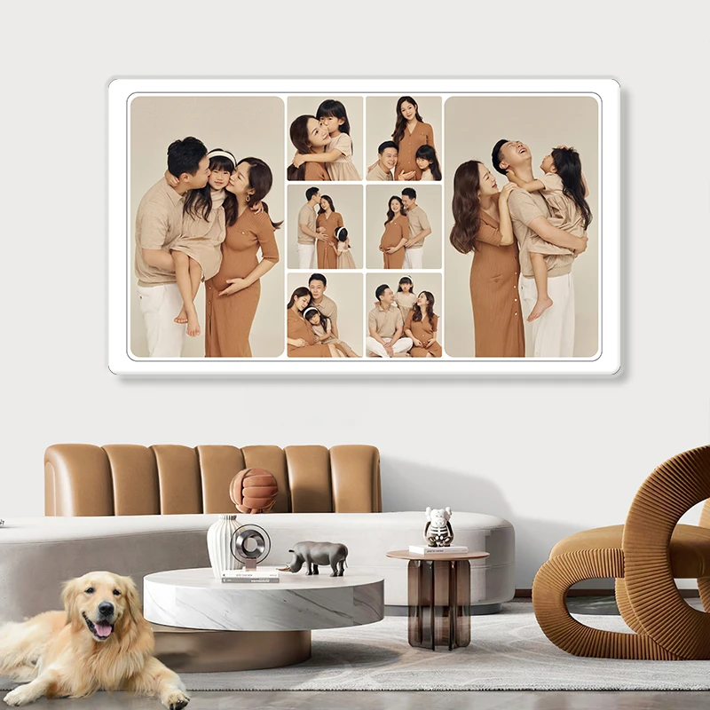 挂墙宫格相框来图定制背景墙宝宝照婚纱照打印相片写真放大洗照片