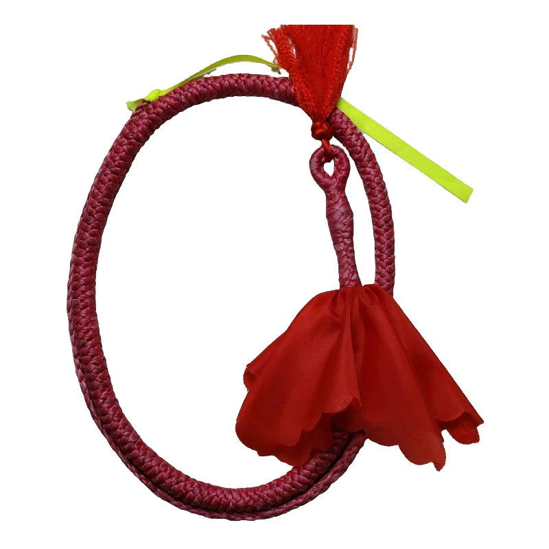 一体把手内置钢链迪尼麻绳鞭麒麟鞭健身鞭（两种规格）