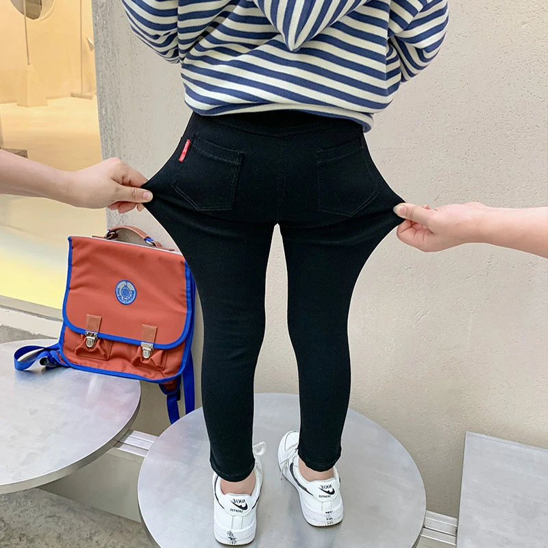 20714新款女童秋季童裤外穿韩版修身小脚铅笔裤春秋