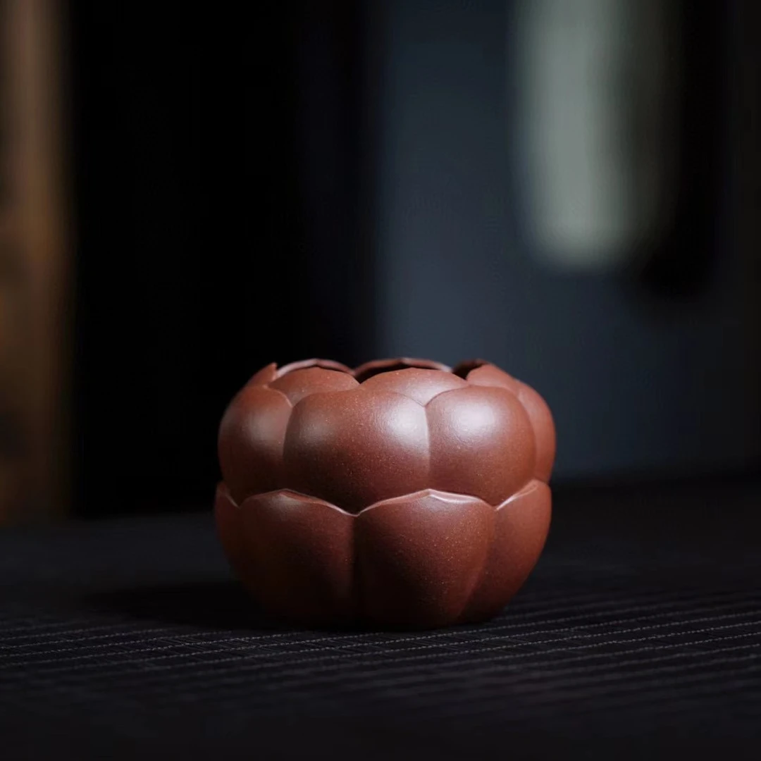 宜兴紫砂 半斤茶叶罐