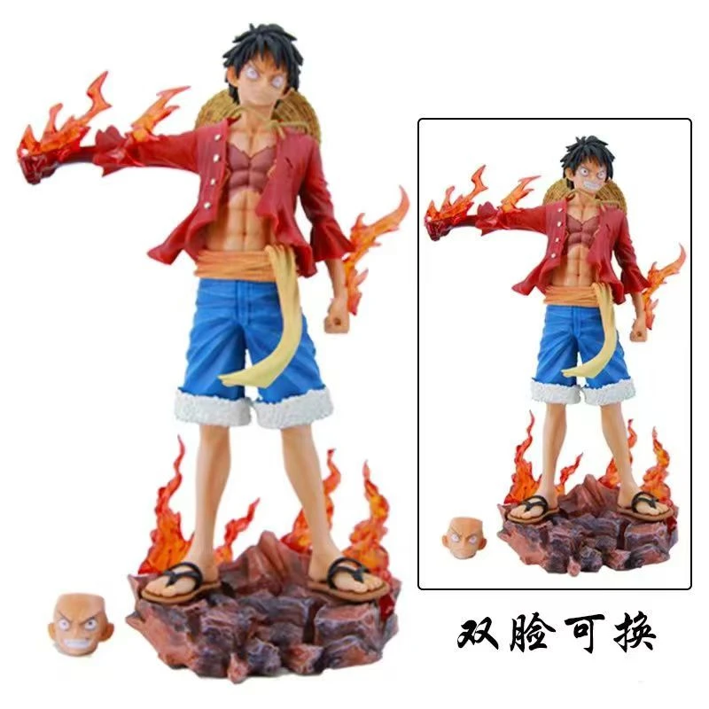 海贼王 LX MAX系列 新四皇流星路飞共鸣路飞雕像模型摆件手办