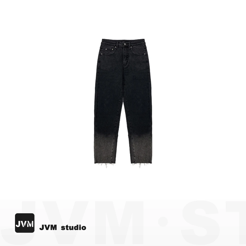 2023秋季新款JVM定制6026时尚百搭水洗渐牛仔裤8.10