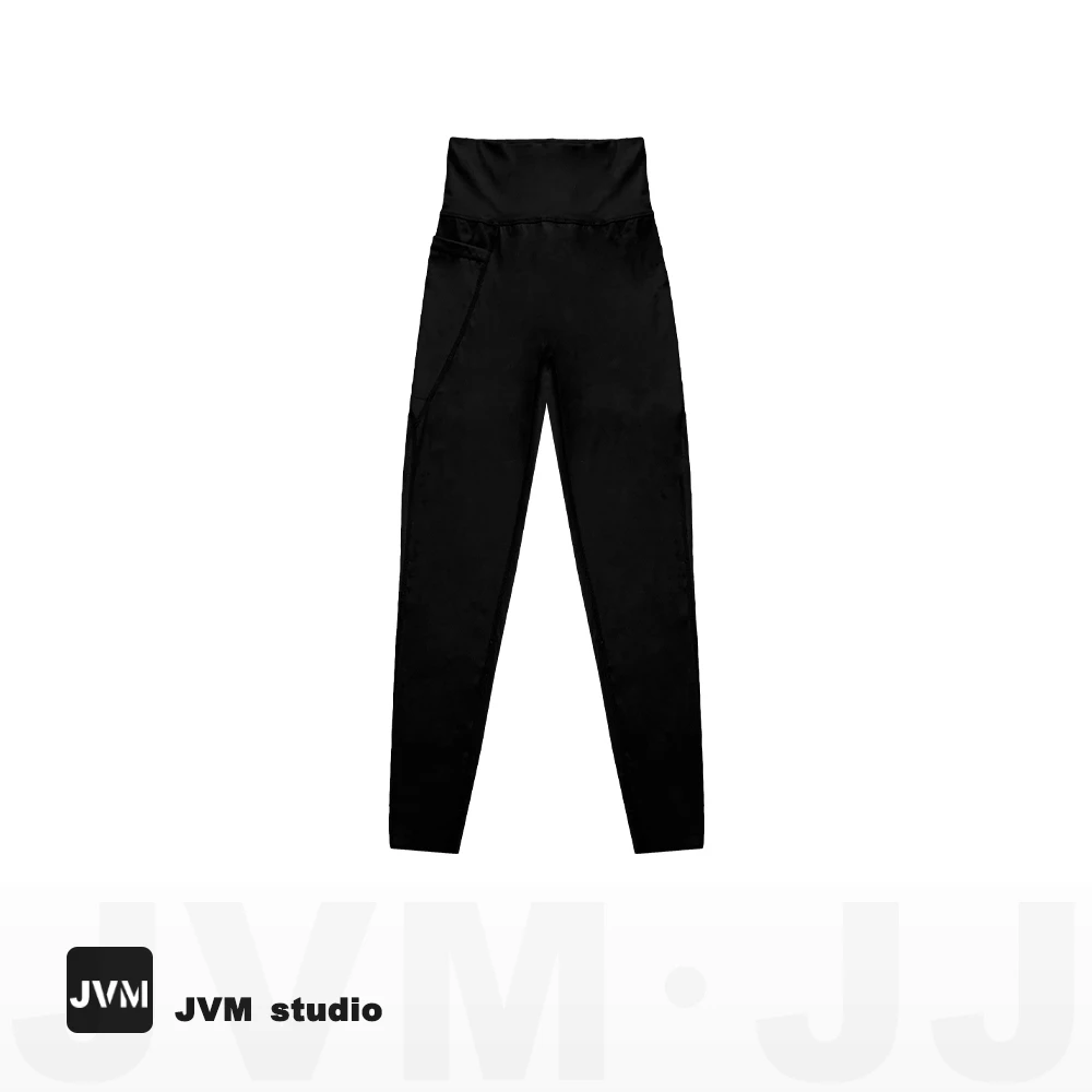 2024新款正版JVM定制弹力侧插兜精品7592时尚打底裤女4.23