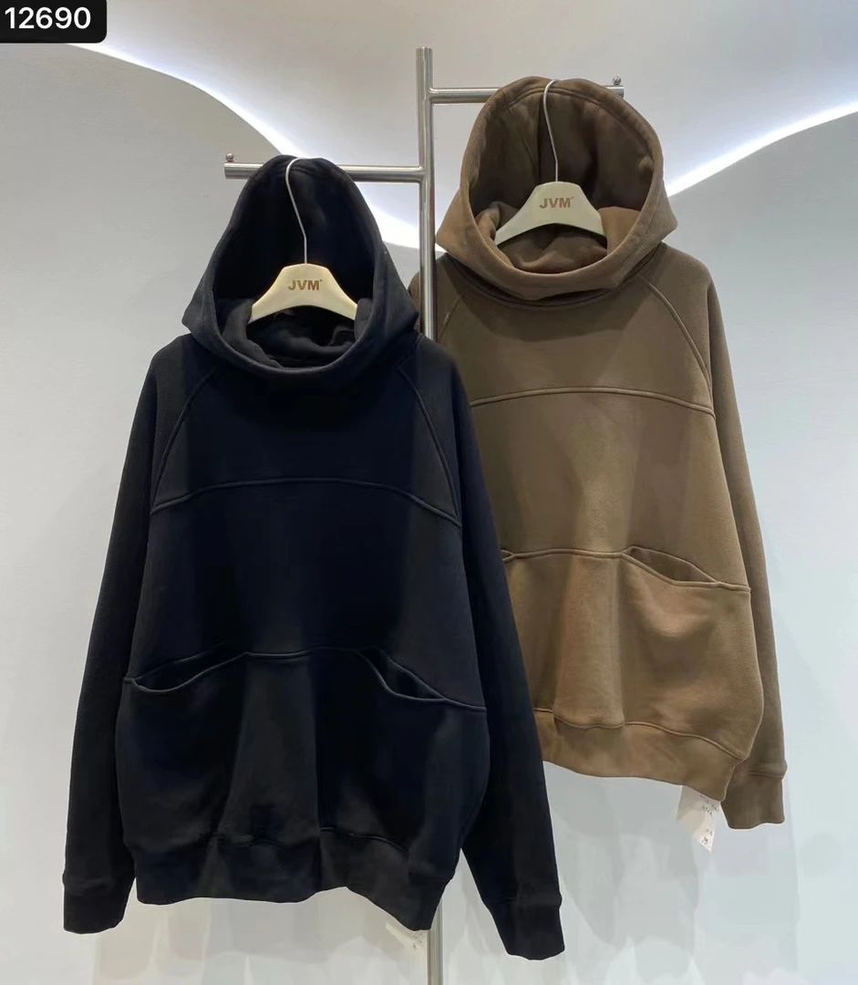 2024新款JVM定制12690时尚百搭连帽卫衣12/4
