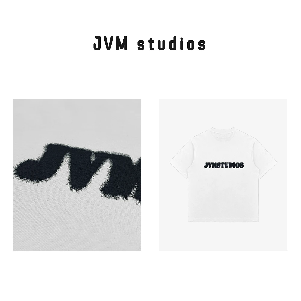 2024新款JVM定制15832时尚百搭字母半袖T恤4/5