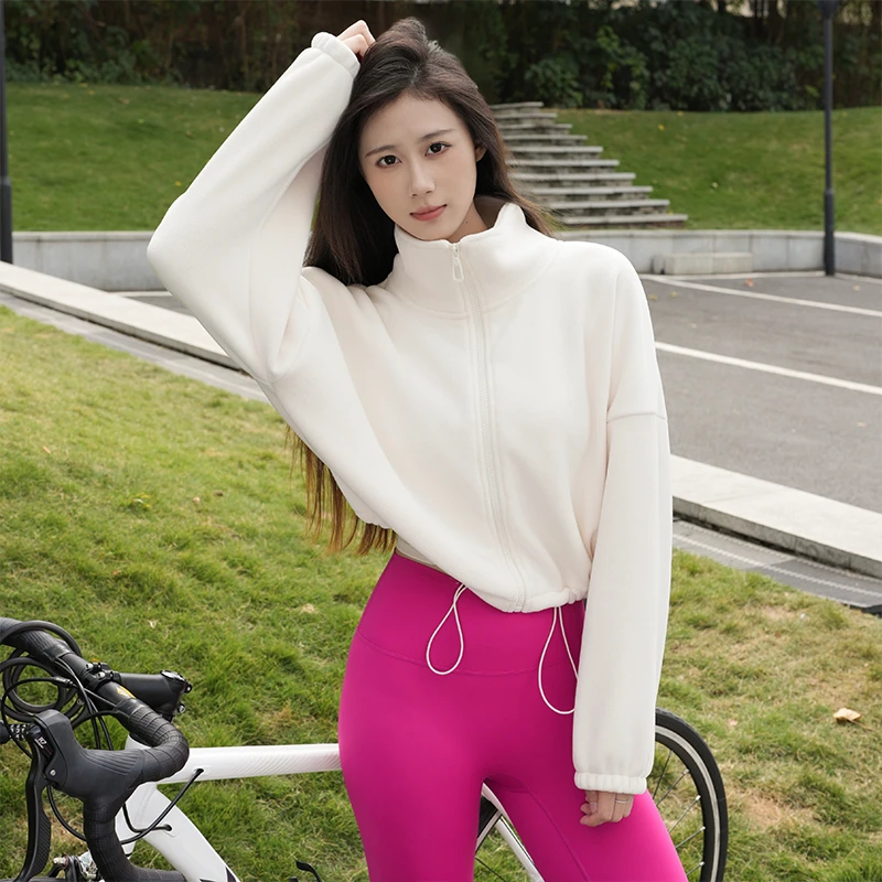 【严小严专属】运动加绒保暖秋冬锁温防风保暖遮肉奥粒绒外套