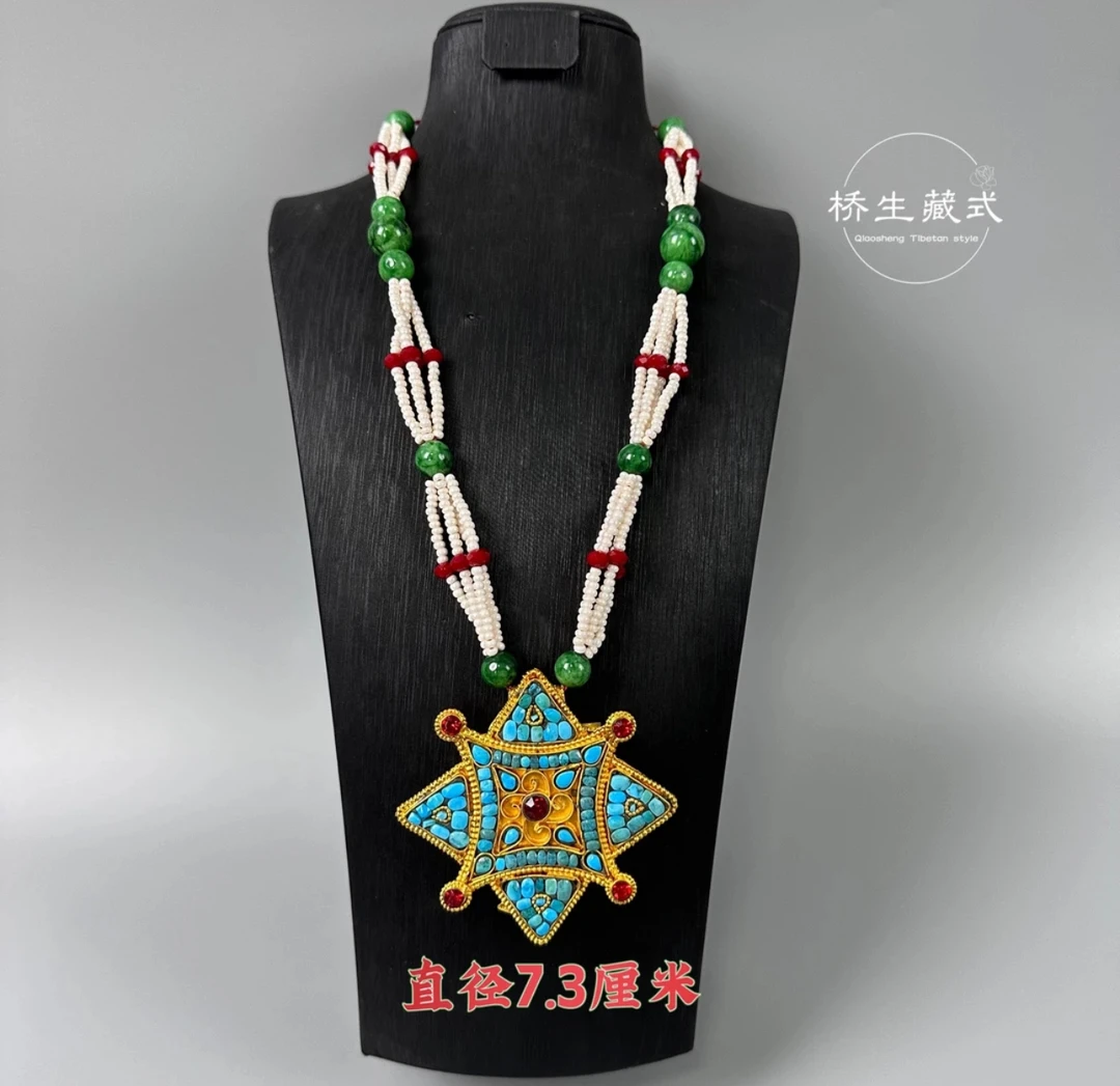 铜吊坠 藏式款式尼泊尔进口女生项链吊坠