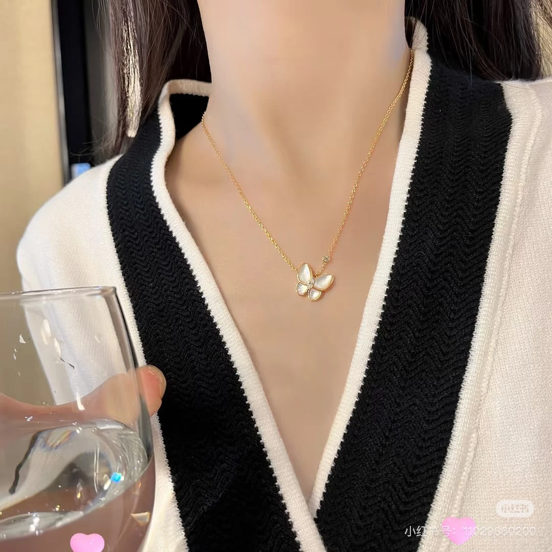 1260项链镶嵌750镶嵌18K镶钻时尚项链