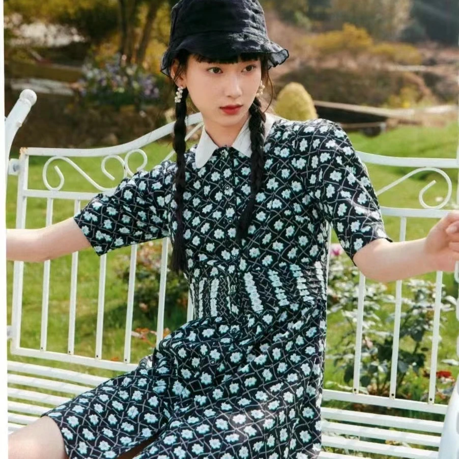 B11-B20宽松型领少女风打底衫蕾丝网红夏季显瘦中长款收腰春夏