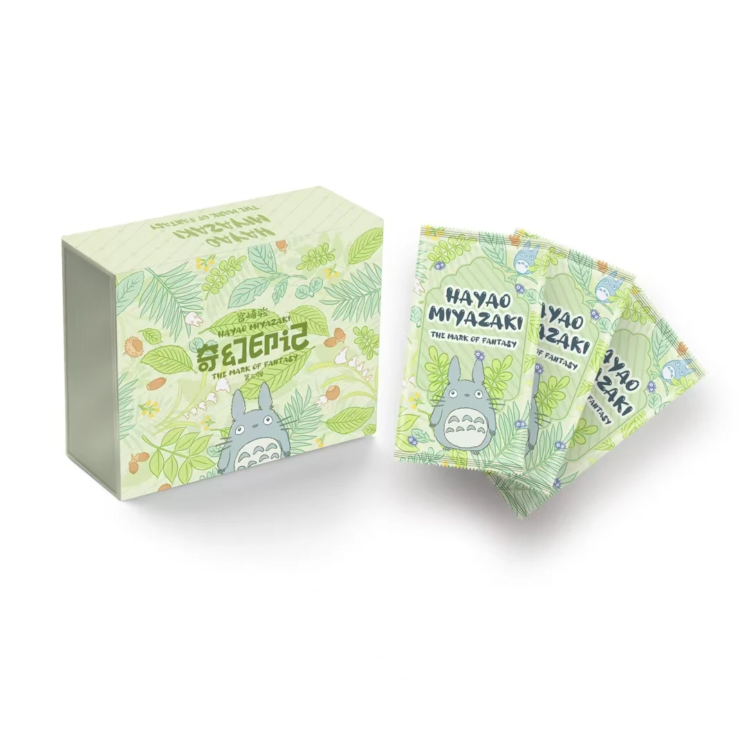 【白珑对对碰】国卡二创-宫崎骏·奇幻印记 三弹收藏卡牌(同意代拆）