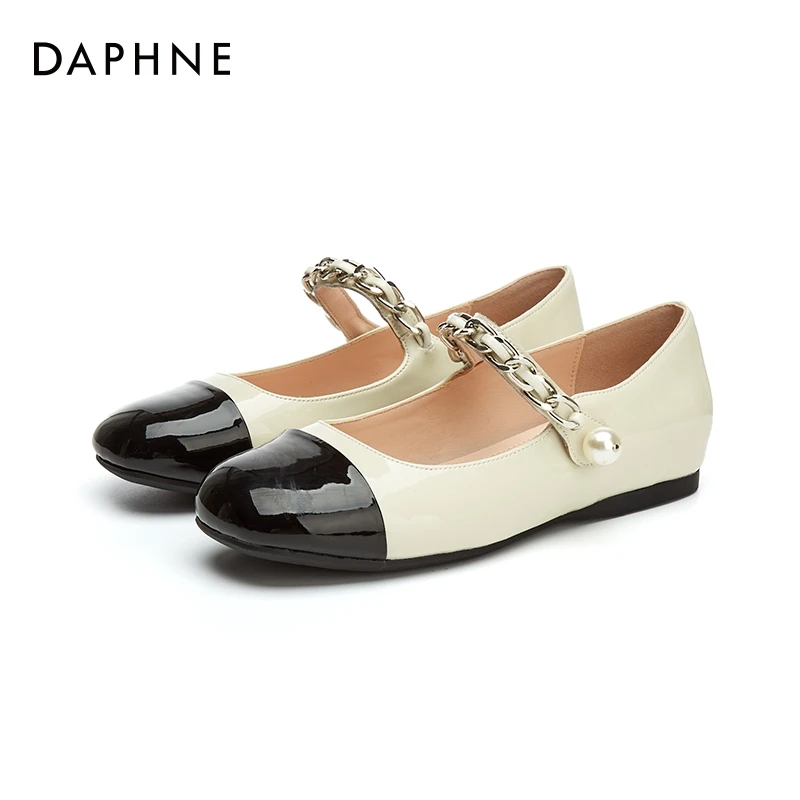 Daphne/达芙妮玛丽珍女鞋新款浅口高档上档次时尚品牌气质单鞋潮