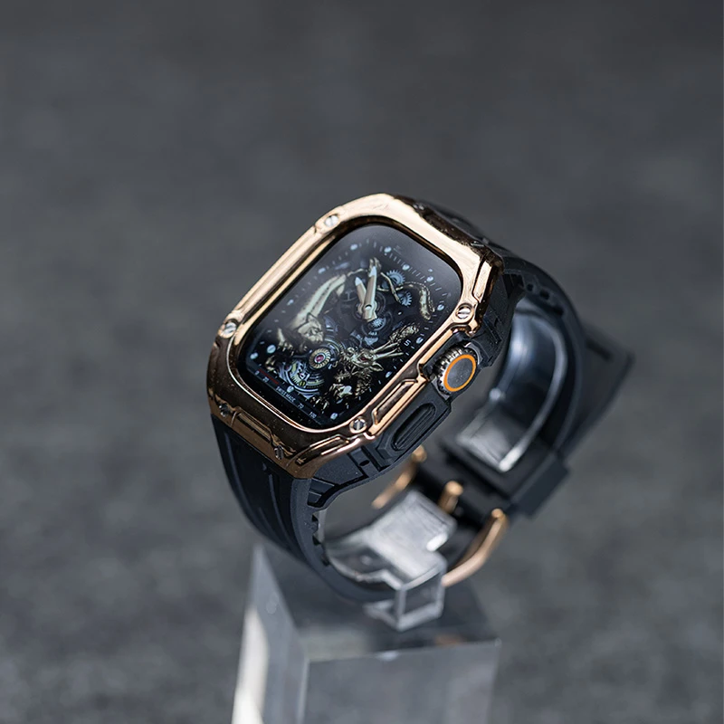 appleWatch Ultra一体表带保护套表壳适用苹果手表iwatch理查德款