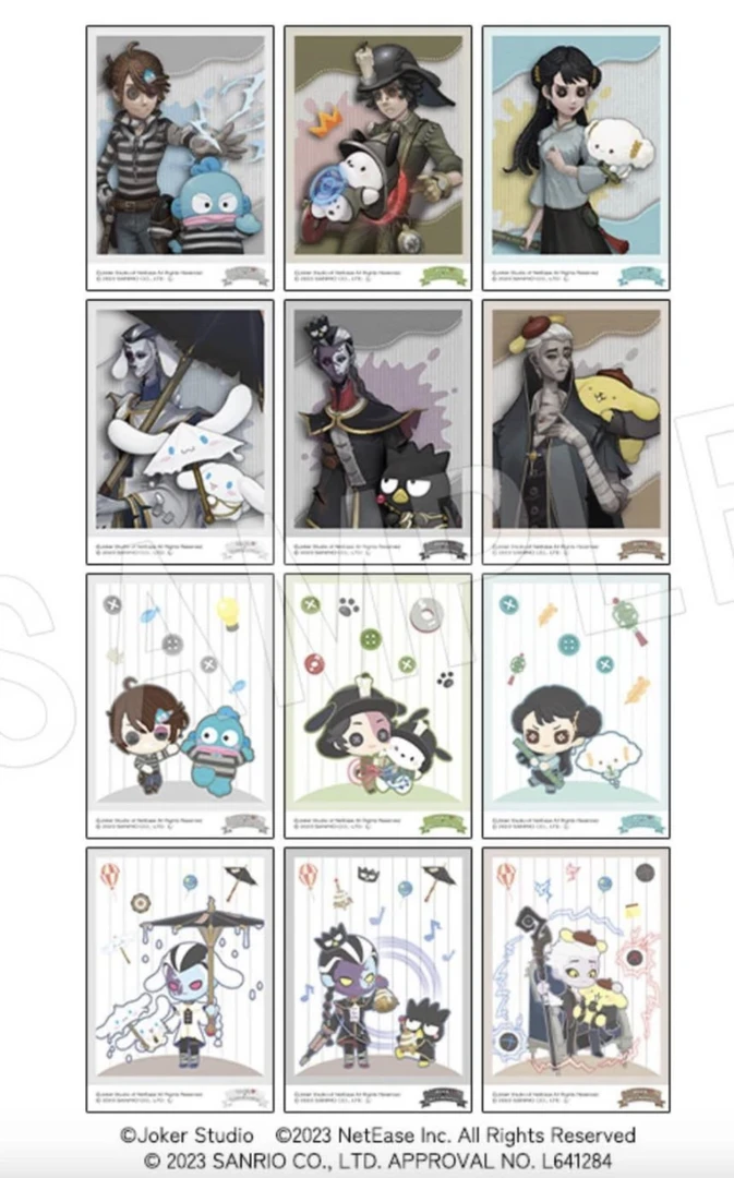 【第五人格】三丽鸥三弹吧唧盲盒代拆