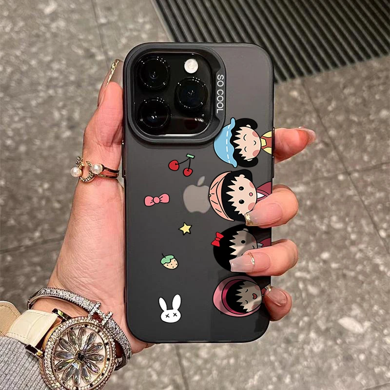 小丸子iPhone15_14promax手机壳高级11苹果13Pro软硅胶12防摔XS