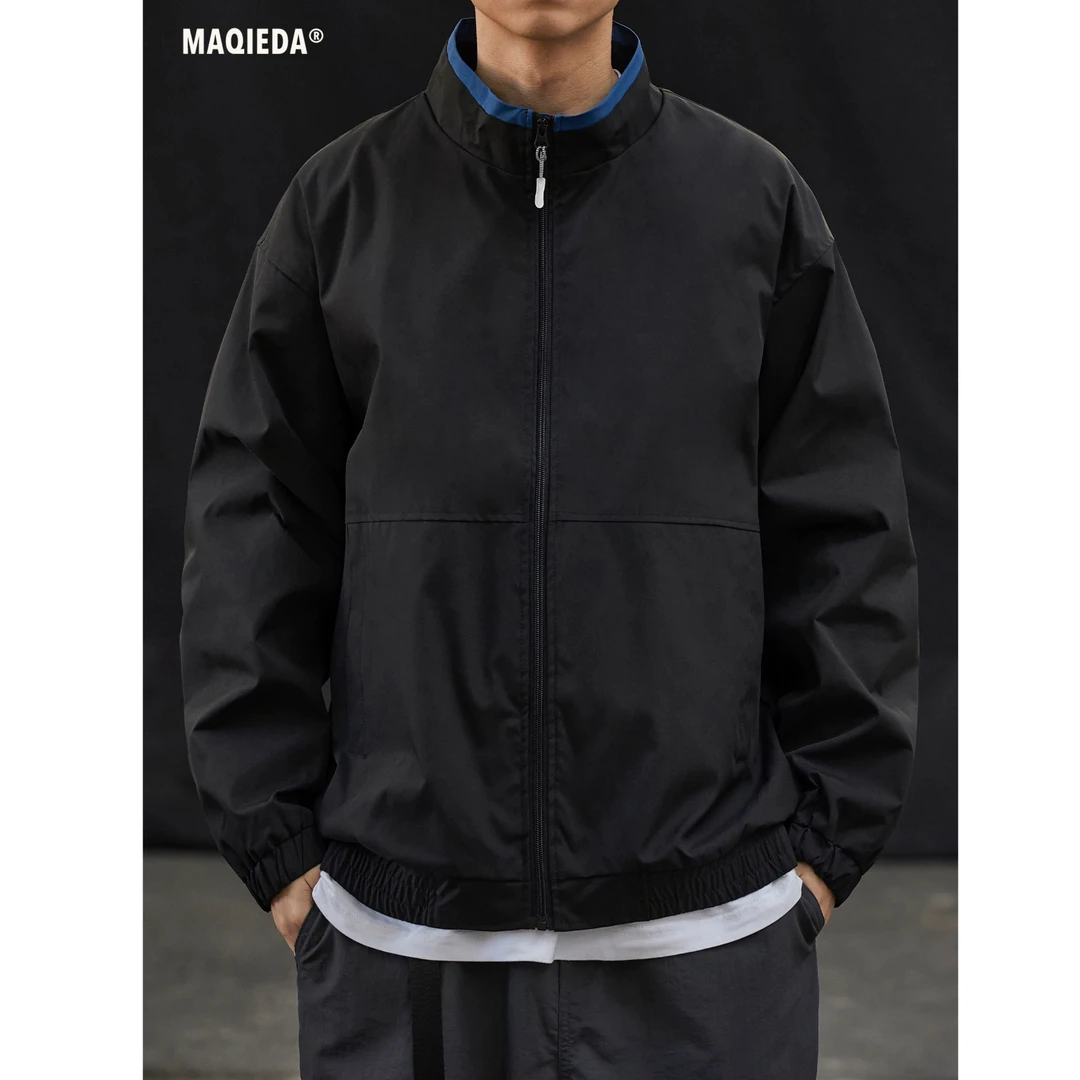 KONITIHA 春秋美式情侣宽松百搭休闲飞行服夹克三防学生外套J2583