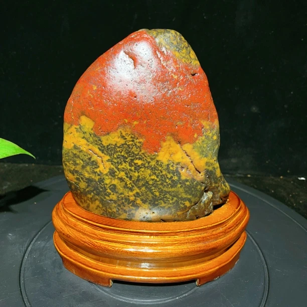 玉石奇石纯天然鸡血玉天然原石摆件老料 15-6.5-22cm,6.7斤