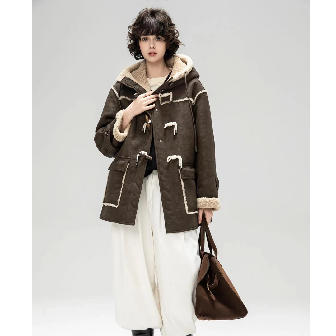 Pada&ZYDZ【新冬可否胜旧冬】牛角扣加厚保暖外套 5506 Hi Fortune