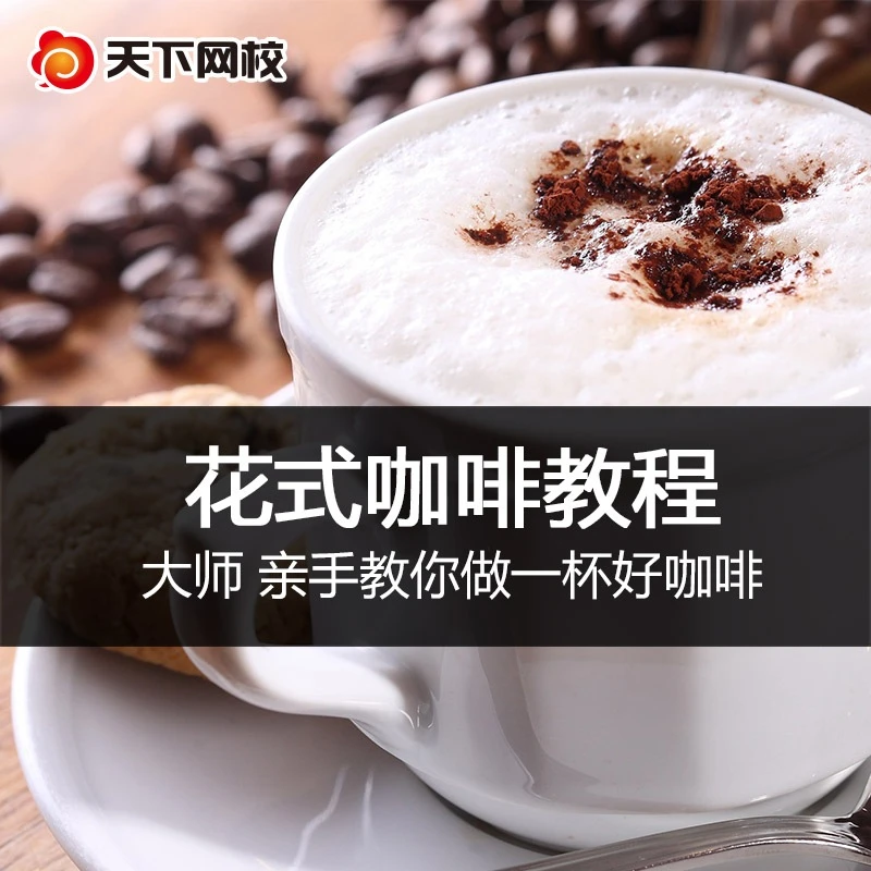 花式咖啡   咖啡冲泡技巧视频课程