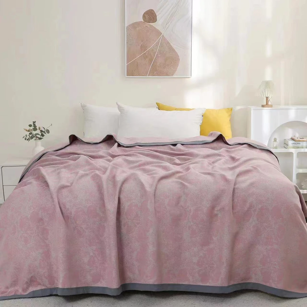 幸运花粉     轻奢亚麻多功能加厚空气床盖2*2.3米