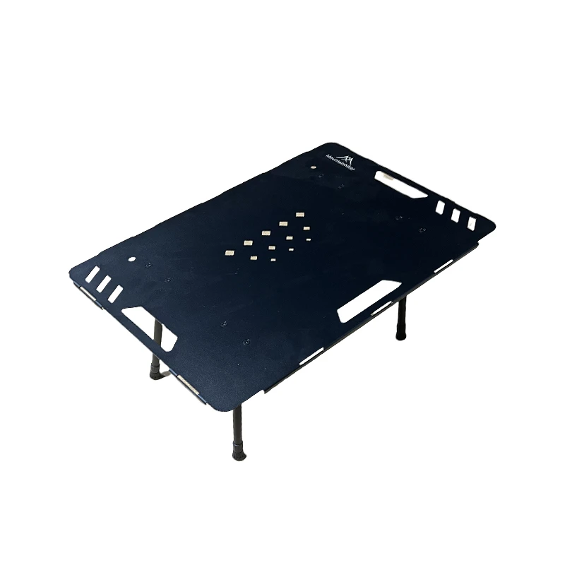 山之客户外多功能战术折叠桌带置物板DIY各种玩法