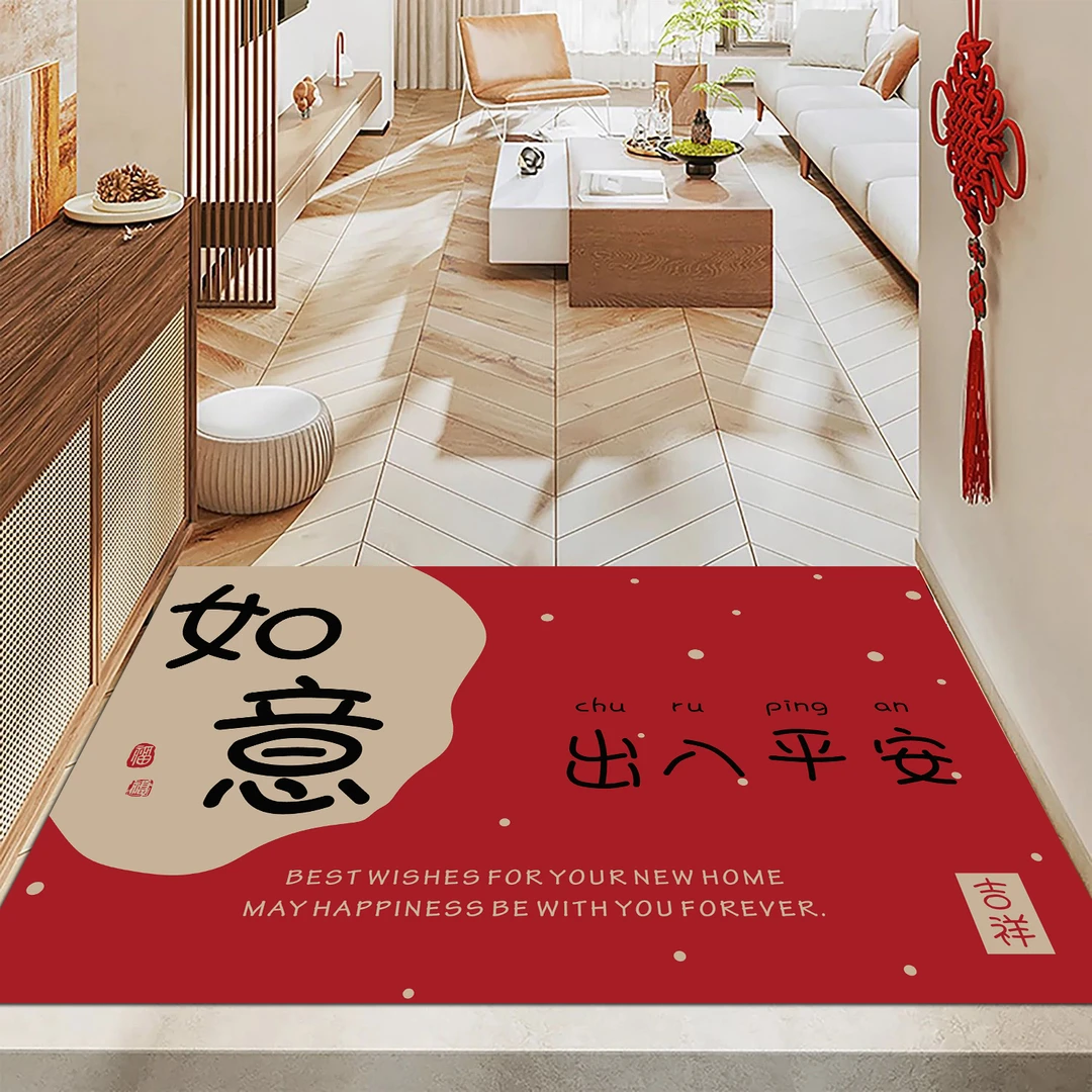 家用硅藻泥入户门地垫吸水浴室卧室厨房地毯玄关门口耐磨脚垫