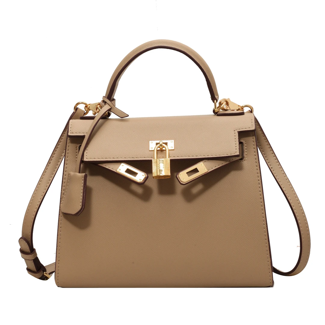 SR【老板专属】高质感2024新款时尚百搭轻奢小众单肩斜挎手提女包