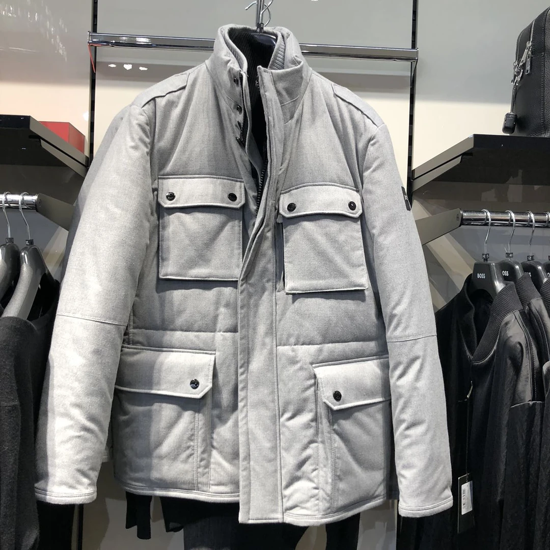 全新未使用 HugoBoss/雨果博斯 boss 新款加厚款棉服