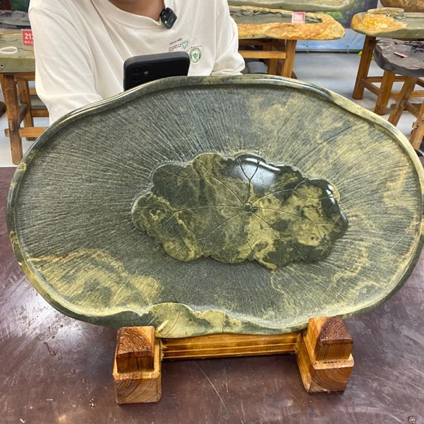 手工雕刻茶盘尺寸：45.28.5