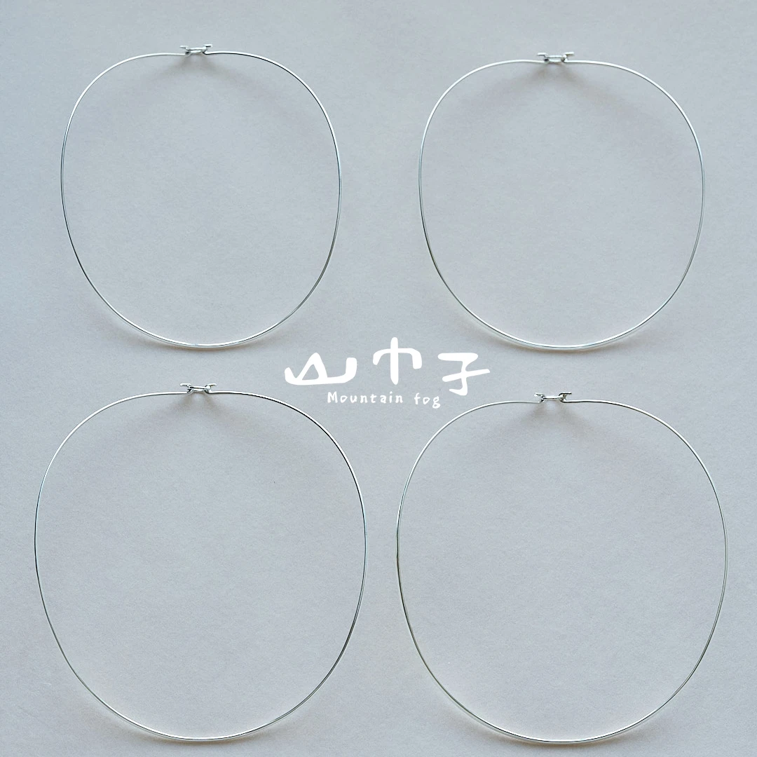 链子925银 【山巾子·生春】泰产手工纯银项圈 146