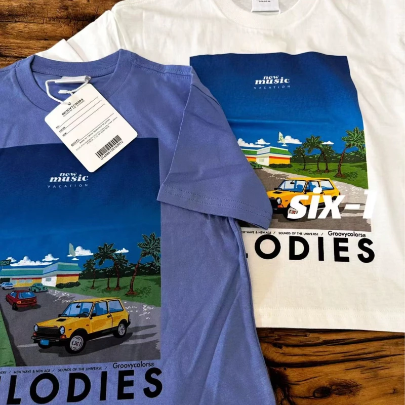 「six-1」GC儿童夏季汽车印花短袖  1239