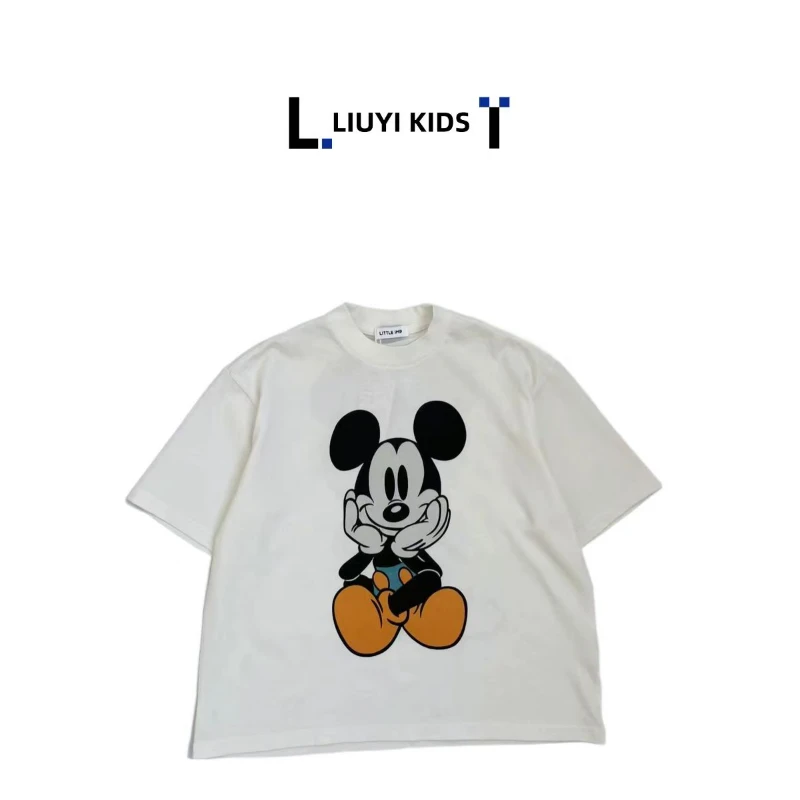 「LIUYI」夏季男女童托腮奇卡通短袖  1883