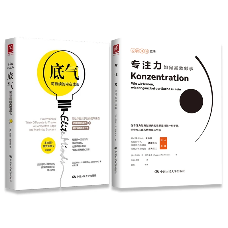 专注力：如何高效做事/底气：可持续的内在成长
