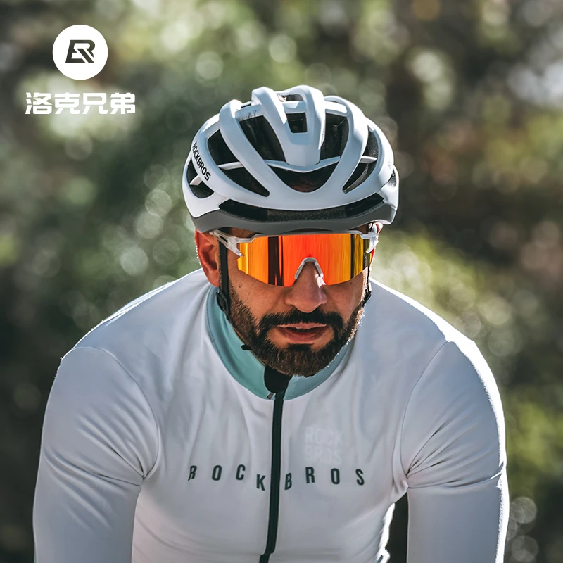 洛克兄弟自行车骑行头盔装备山地公路车男款女士大头围安全帽盔