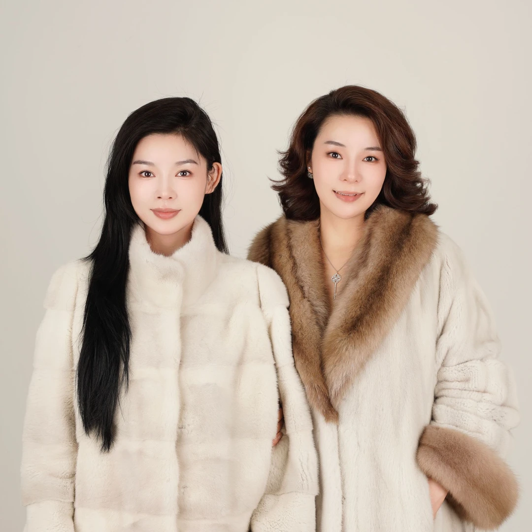 QC【临时链接】冬季精选上新气质天鹅绒水貂女装新品