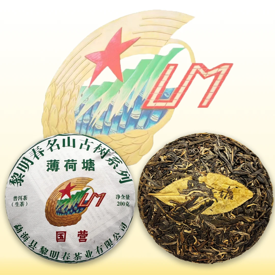 国营黎明茶业 薄荷塘 2023年 200克 生茶