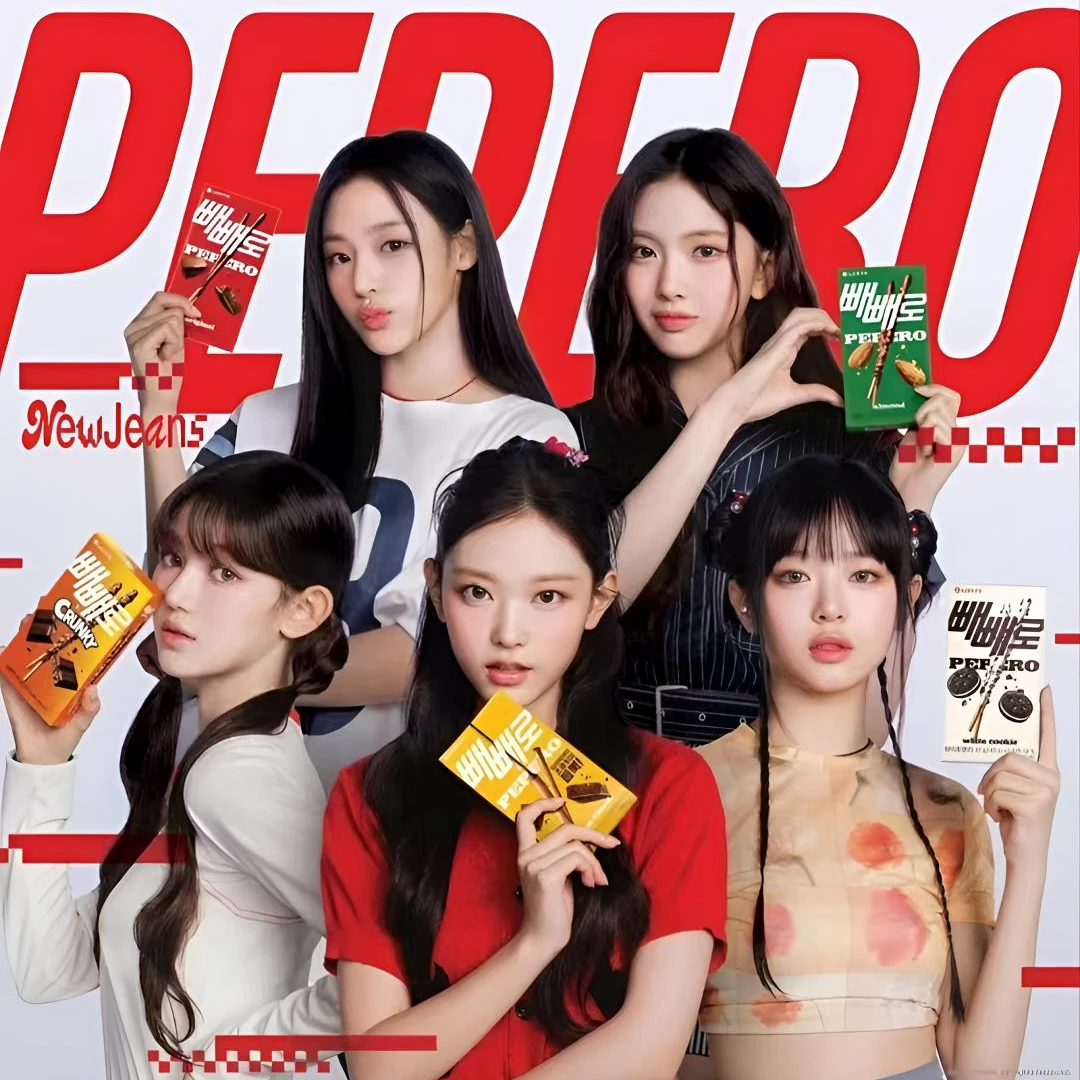 Lotte/乐天韩国进口派派乐饼干涂层巧克力味儿童休闲食品多种口味