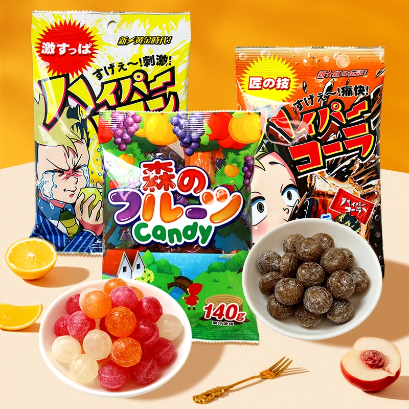 【酸的不是一点半点】畈上熊家超酸柠檬可乐味硬糖提神醒脑网红爆酸