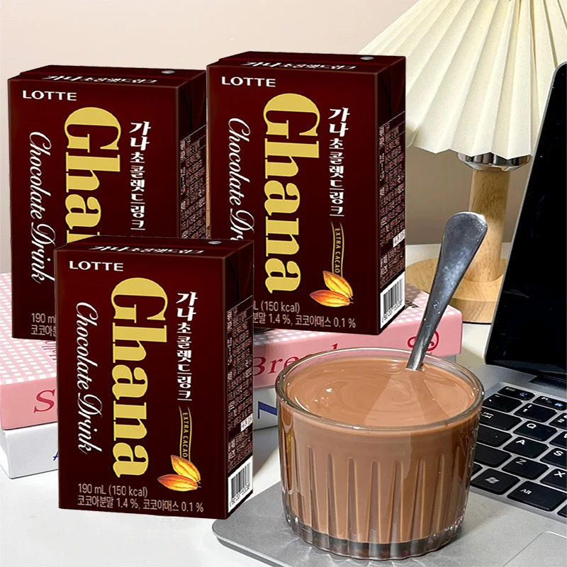 Lotte/乐天 韩国原装进口帕斯特牛奶190ml网红早餐饮营养风味健康