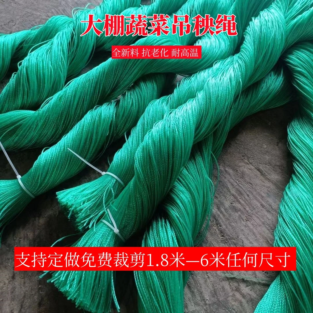 吊秧绳大棚蔬菜专用吊线西红柿黄瓜吊蔓绳西葫芦绑蔓绳长度定制绳